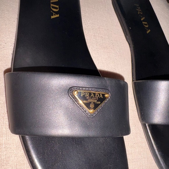 Prada leather strap sandal - Picture 6 of 6